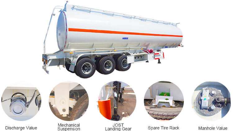 Fuel Tanker Price - Tri Axle Tanker Trailer for Sale in Zimbabwe