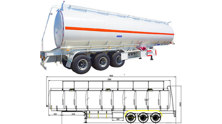 Fuel Tanker Price - Tri Axle Tanker Trailer for Sale in Zimbabwe