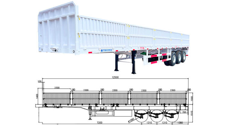 Sideboards for Trailer | 3 Axle Side Boards Trailer for Sale in Zimbabwe