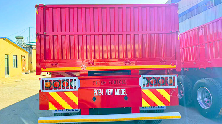 Sidewall Trailer | 3 Axle Side Wall Semi Trailer for Sale in Zimbabwe