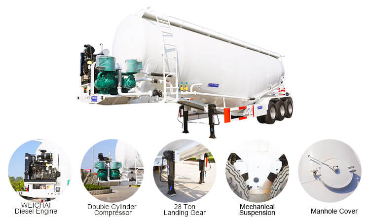 Cement Tanker Trailer | Cement Tanker for Sale in Zimbabwe