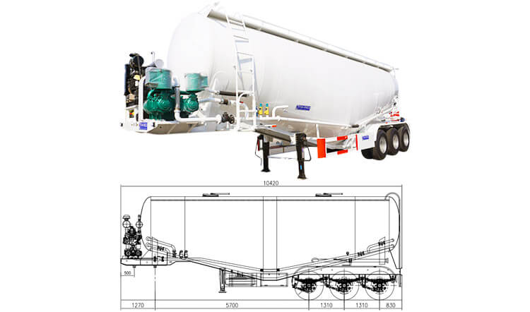 Cement Tanker Trailer | Cement Tanker for Sale in Zimbabwe