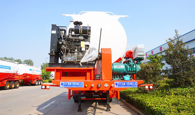 Dry Bulk Cement Trailer for Sale in Harare Zimbabwe