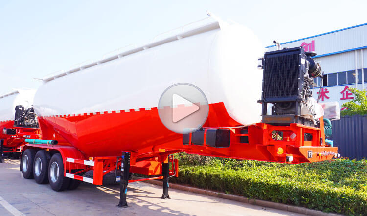 Dry Bulk Cement Trailer for Sale in Harare Zimbabwe