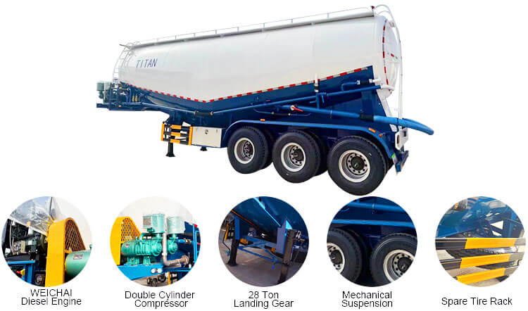 Cement Tanker Price | Dry Bulk Cement Tanker for Sale in Zimbabwe
