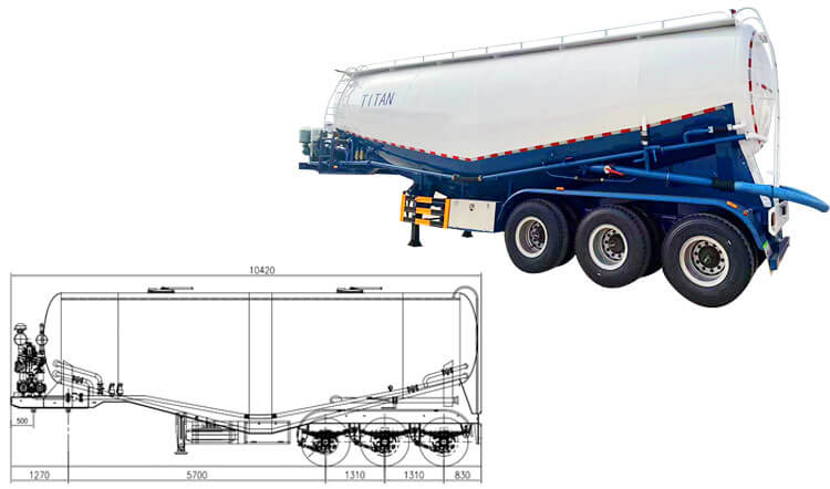 Cement Tanker Price | Dry Bulk Cement Tanker for Sale in Zimbabwe