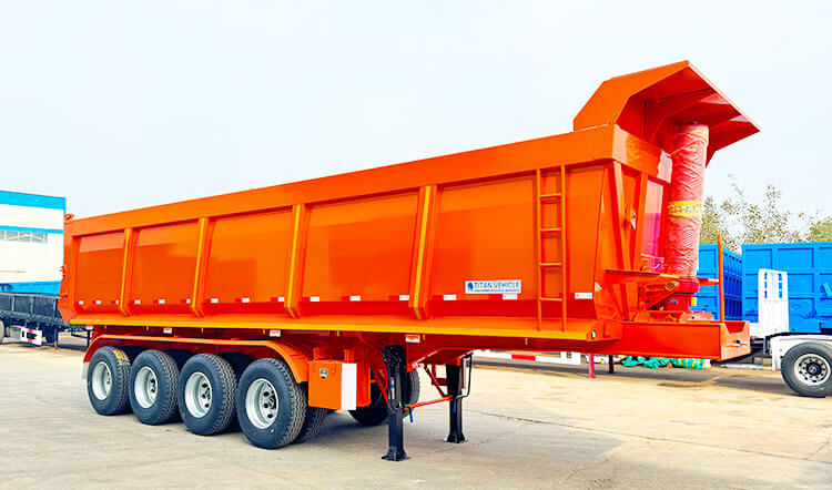 35cbm Dumper Semi Trailer | Dumper Trailer for Sale in Harare Zimbabwe