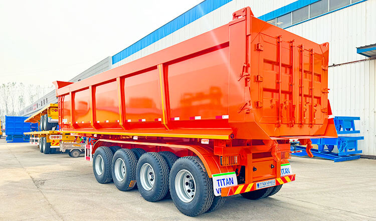 35cbm Dumper Semi Trailer | Dumper Trailer for Sale in Harare Zimbabwe