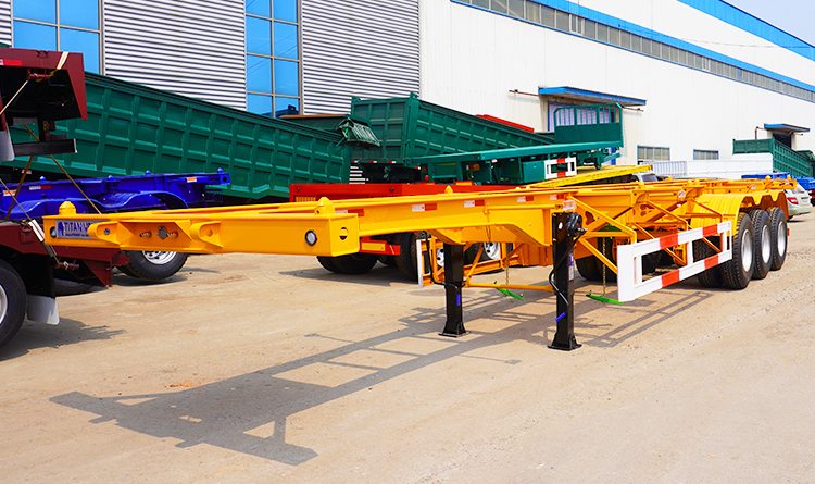 3 Axle 40ft Container Trailers for Sale in Harare Zimbabwe