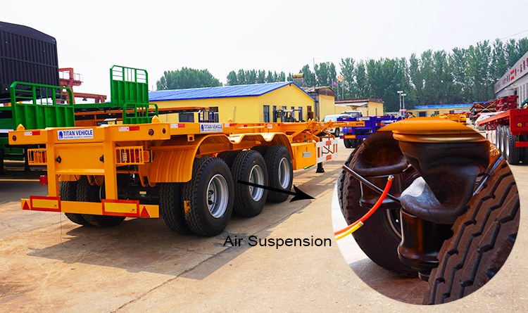3 Axle 40ft Container Trailers for Sale in Harare Zimbabwe