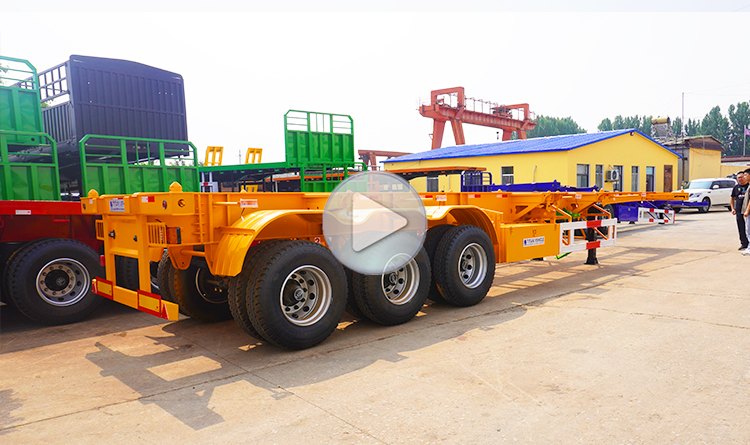 3 Axle 40ft Container Trailers for Sale in Harare Zimbabwe