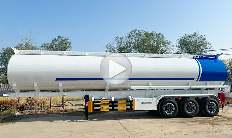 3 Axle 42000 liters Oil Tanker Trailer for Sale in Zimbabwe