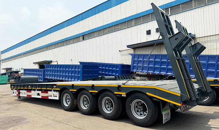 4 Axle 100 Ton Lowbed Truck for Sale in Zimbabwe