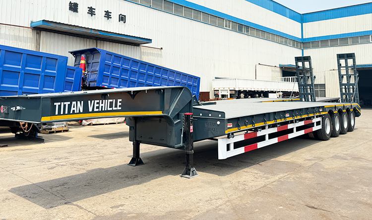 4 axle 100 ton lowbed truck for sale in Zimbabwe
