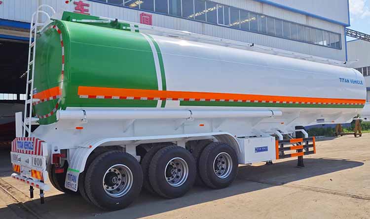 3 Axle Diesel Fuel Tanker for Sale in Zimbabwe