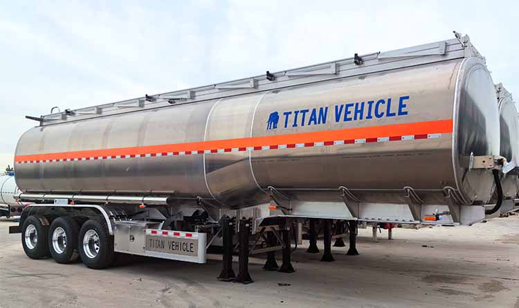 3 Axle Aluminum Tanker Trailer for Sale in Zimbabwe