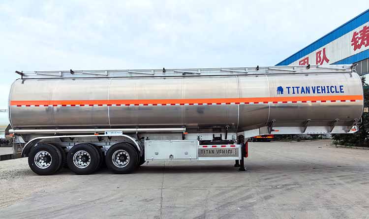 3 Axle Aluminum Tanker Trailer for Sale in Zimbabwe