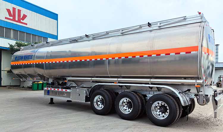 3 Axle Aluminum Tanker Trailer for Sale in Zimbabwe