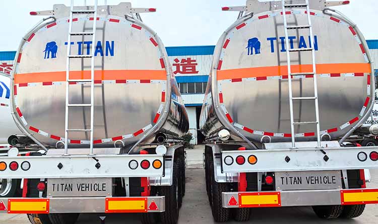 3 Axle Aluminum Tanker Trailer for Sale in Zimbabwe