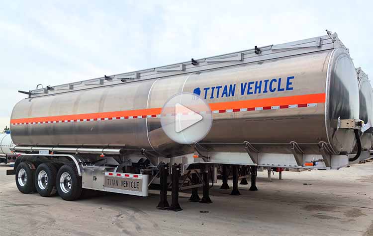 3 Axle Aluminum Tanker Trailer for Sale in Zimbabwe