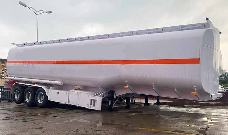 4 Axle 80 cbm Fuel Tanker Semi Trailer for Sale in Zimbabwe
