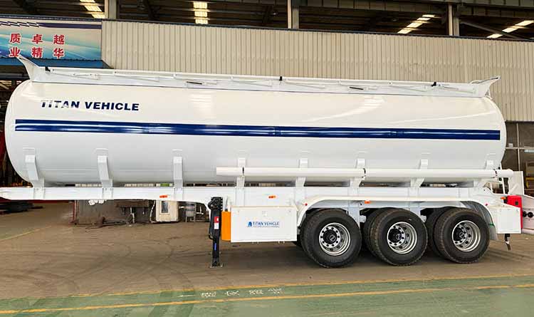 30 cbm Sulfuric Acid Tanker Trailer for Sale in Zimbabwe