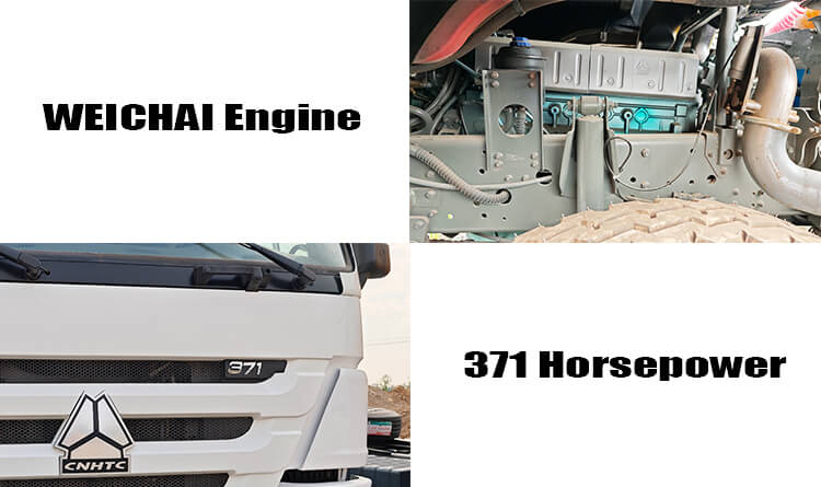 6x4 Used Howo Tractor Truck for Sale in Zimbabwe