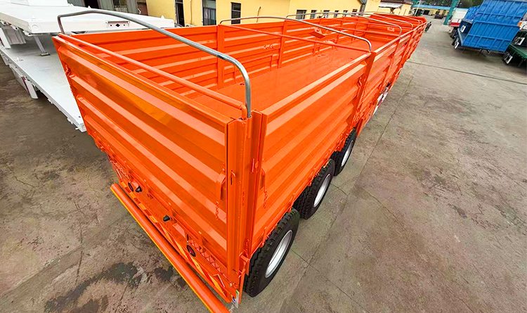 3 Axle Cargo Transport Side Wall Trailer for Sale in Zimbabwe