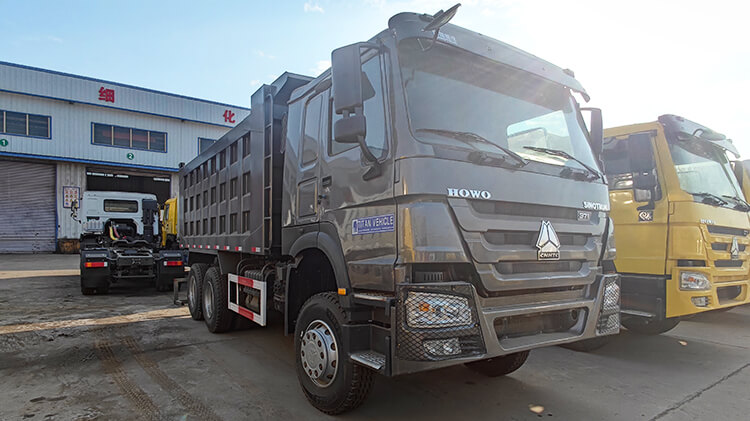 6x4 10 Wheeler Used Howo Dump Truck for Sale in Zimbabwe