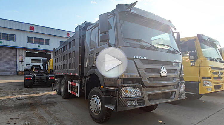 6x4 10 Wheeler Used Howo Dump Truck for Sale in Zimbabwe