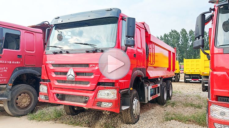 Used Sinotruk Howo 371 Dump Truck for Sale in Harare Zimbabwe