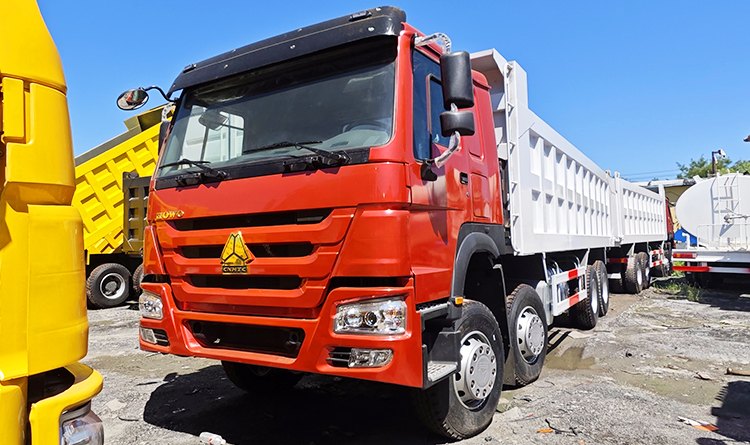 Howo Truck 2022 8x4 Cheap Used Tipper Trucks for Sale in Zimbabwe