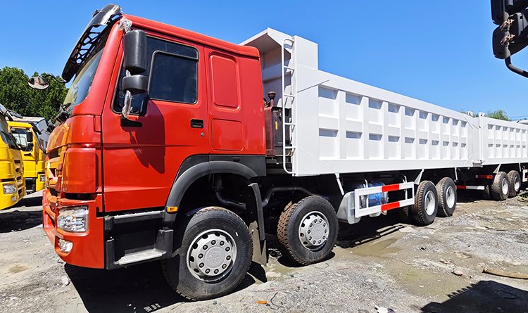 Howo Truck 2022 8x4 Cheap Used Tipper Trucks for Sale in Zimbabwe