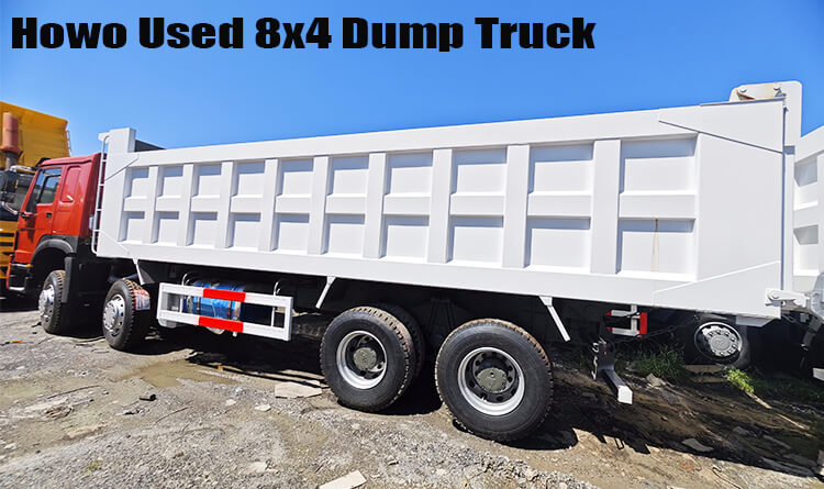 Howo Truck 2022 8x4 Cheap Used Tipper Trucks for Sale in Zimbabwe