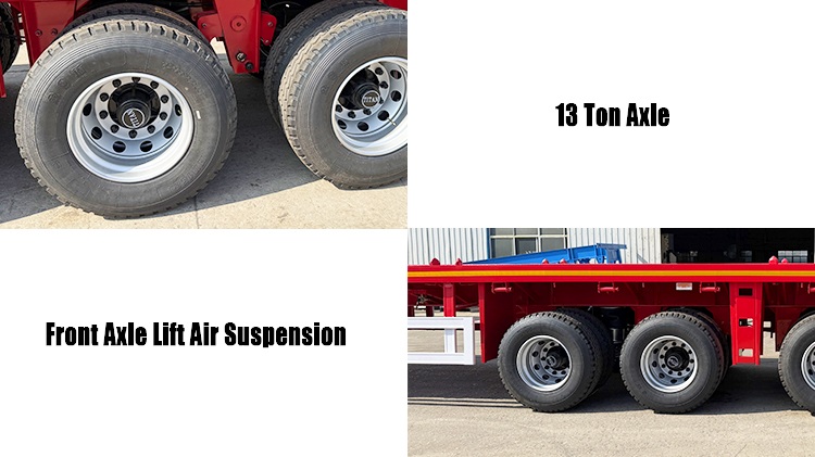 4 Axle Flat Bed Trailers for Sale Near Me in Zimbabwe