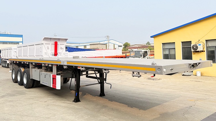 40 Ft 3 Axle Flatbed Semi Trailer for Sale Near Me in Zimbabwe
