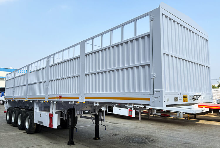 4 Axle Fence Cargo Semi Trailer for Sale in Zimbabwe