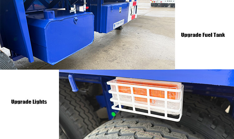 Tri Axle 40 Foot Flatbed Trailer for Sale in Harare Zimbabwe
