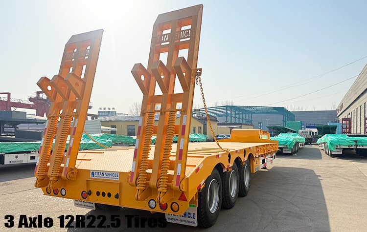 3 Axle 60 Ton Tractor Low Loader Trailer for Sale in Harare Zimbabwe