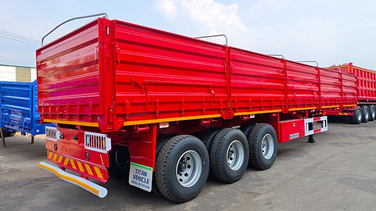 Tri axle Dropside Trailer for Sale in Zimbabwe