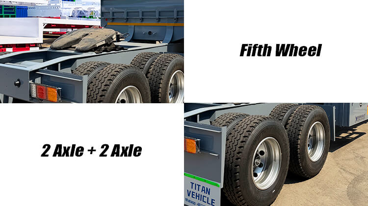 2 Axle + 2 Axle Dropside Superlink Trailers for Sale in Harare Zimbabwe