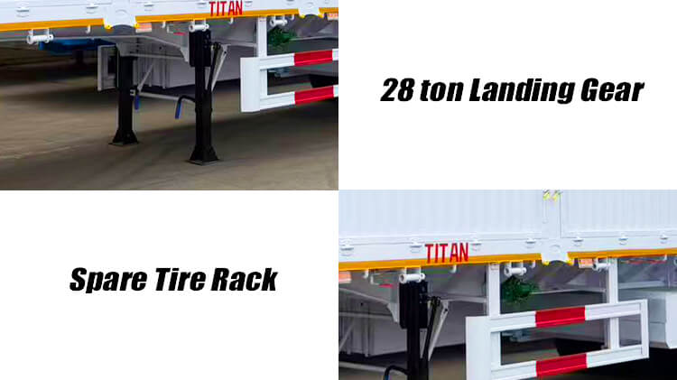 3 Axle Fence Semi Trailer for Cargo Transport for Sale in Harare Zimbabwe