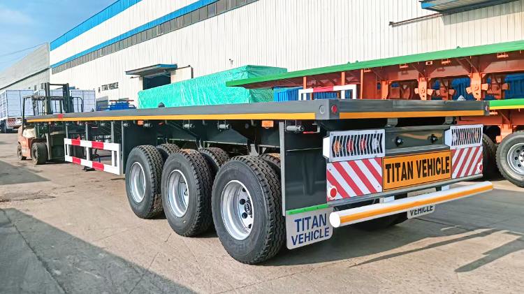 Tri Axle Flatbed Trailer for Sale in Zimbabwe