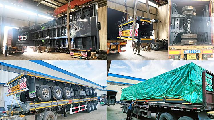 Tri Axle Flatbed Trailer for Sale in Zimbabwe