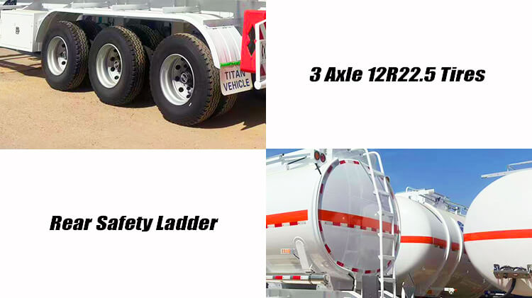 40000 Liters Diesel Tanker Trailer for Sale in Zimbabwe