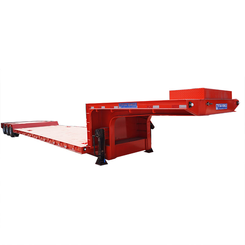 3 Axle Hydraulic Low Bed Trailers