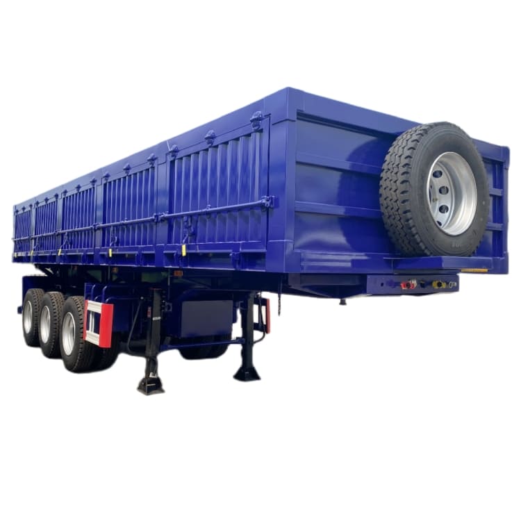 3 Axle 34 Ton Side Tipper Semi Trailer