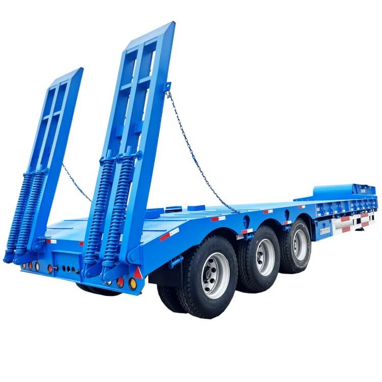60 Ton 3 Axle Low Bed Trailer
