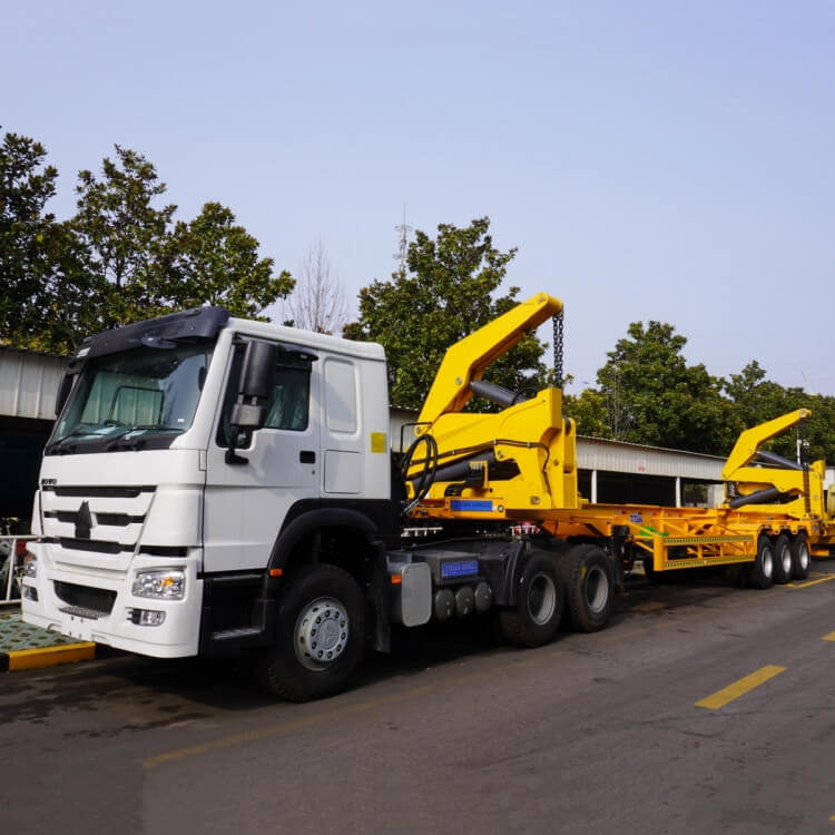 Howo Container Side Loader Truck