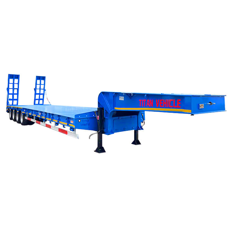 4 Axle 100T Lowbed Trailer